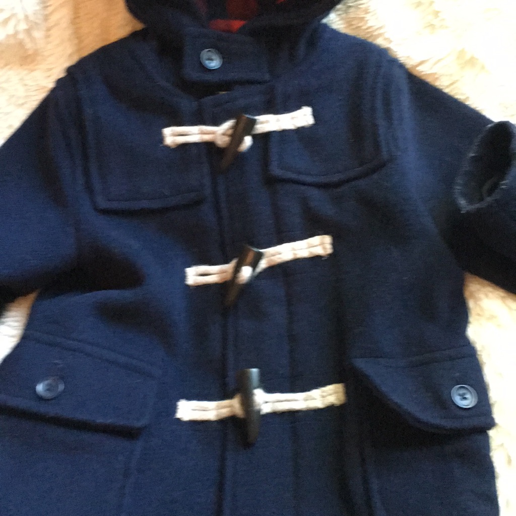 Gap Navy Toggle Coat